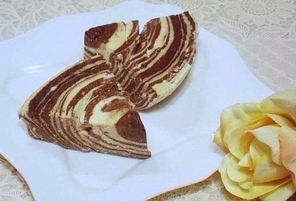 Творожная запеканка "Зебра": польза в каждом кусочке! Творожная запеканка "Зебра": польза в каждом кусочке!