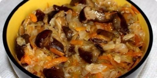 Солянка с грибами