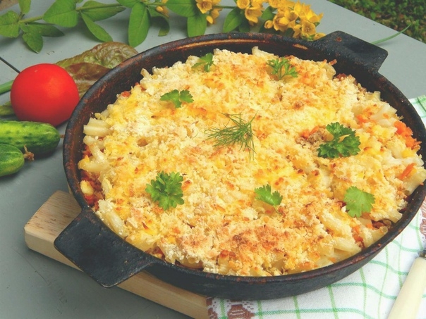 МАКАРОНЫ С СЫРОМ И ФАРШЕМ В ДУХОВКЕ МАКАРОНЫ С СЫРОМ И ФАРШЕМ В ДУХОВКЕ