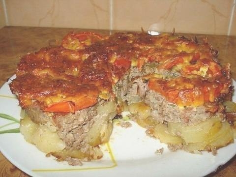 Картофель под "шубой". Картофель под "шубой".