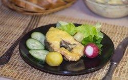 СТЕЙК ИЗ ГОРБУШИ В ДУХОВКЕ СТЕЙК ИЗ ГОРБУШИ В ДУХОВКЕ