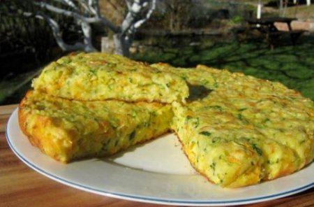 Пирог с кабачками и сыром Пирог с кабачками и сыром