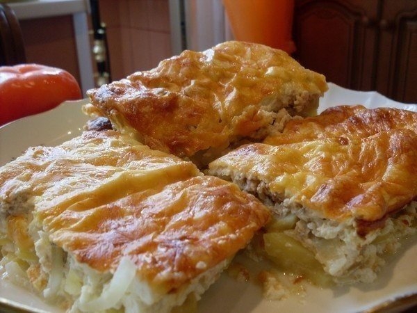Рыбная запеканка.