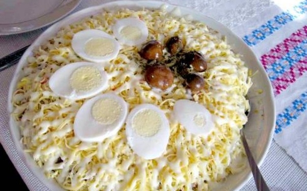 Мясной салат «Мельник» Мясной салат «Мельник»