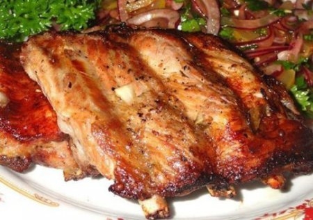 Очень вкусные ребрышки Очень вкусные ребрышки