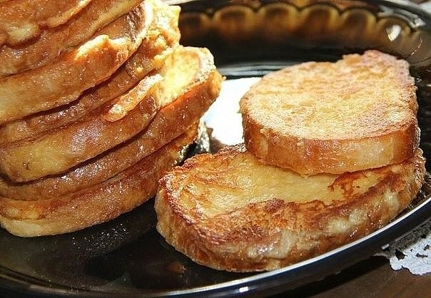 Рецепт сырных гренок от Вероники Крамарь.