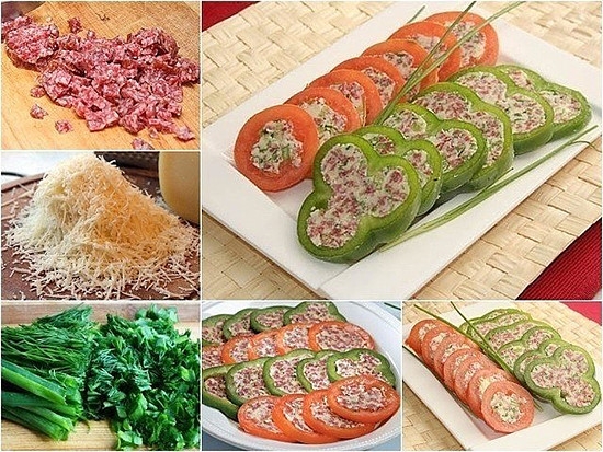 Рецепт - Закуска из перцев и томатов. Рецепт - Закуска из перцев и томатов.