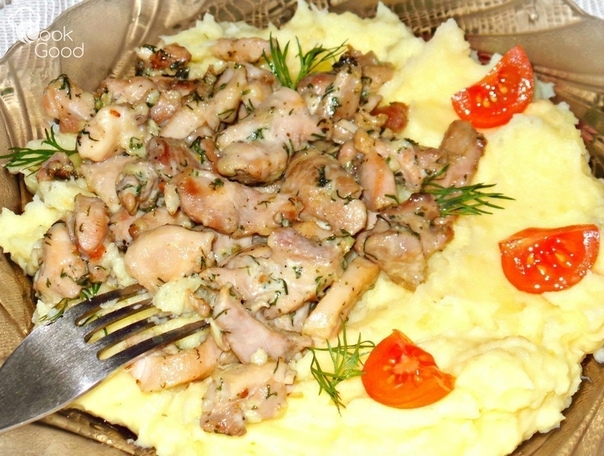 Куриная грудка с сыром и чесноком Куриная грудка с сыром и чесноком