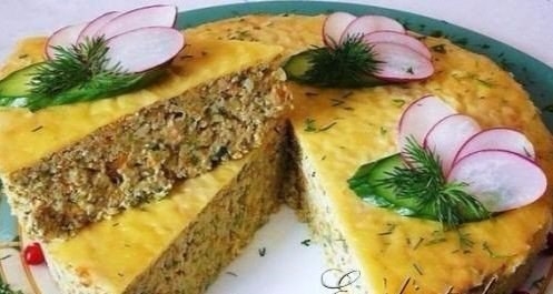 Куриная запеканка с овощами