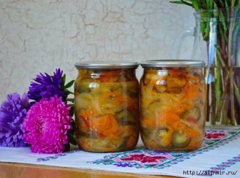 Зимний салат "Московский" Зимний салат "Московский"