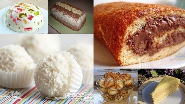 6 ЛУЧШИХ ДЕСЕРТОВ 6 ЛУЧШИХ ДЕСЕРТОВ
