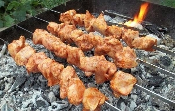 Шашлык из курицы по-грузински Шашлык из курицы по-грузински