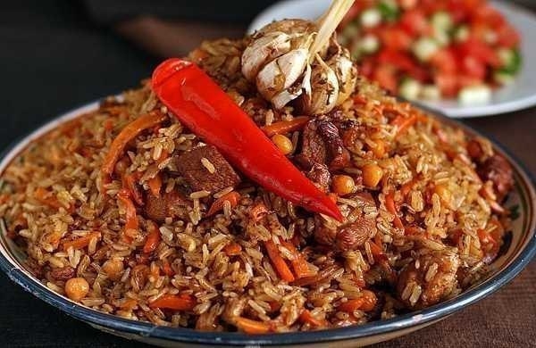 Плов из баранины с нутом. Плов из баранины с нутом.