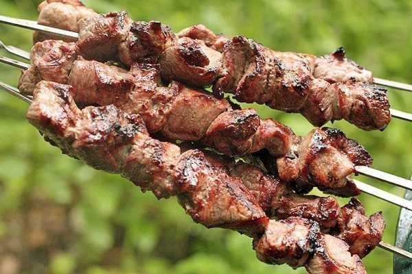 Шашлык из баранины. Шашлык из баранины.