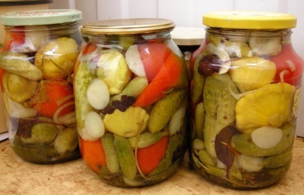 Маринованные овощи. Маринованные овощи.