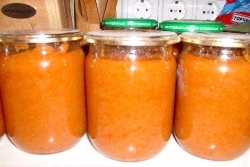 ИКРА КАБАЧКОВАЯ БЫСТРАЯ С МАЙОНЕЗОМ