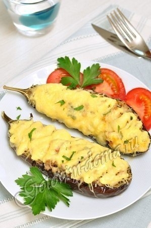 Баклажаны, фаршированные мясом Баклажаны, фаршированные мясом