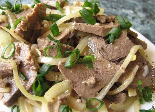 Острая закуска из говяжьей печени Острая закуска из говяжьей печени