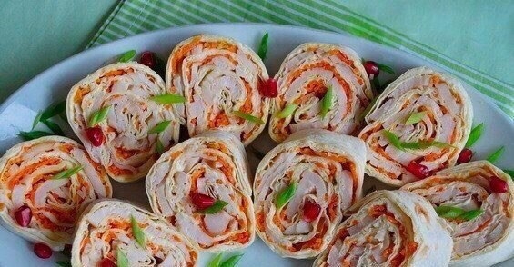 ЛАВАШ С КУРИЦЕЙ И МОРКОВЬЮ ЛАВАШ С КУРИЦЕЙ И МОРКОВЬЮ