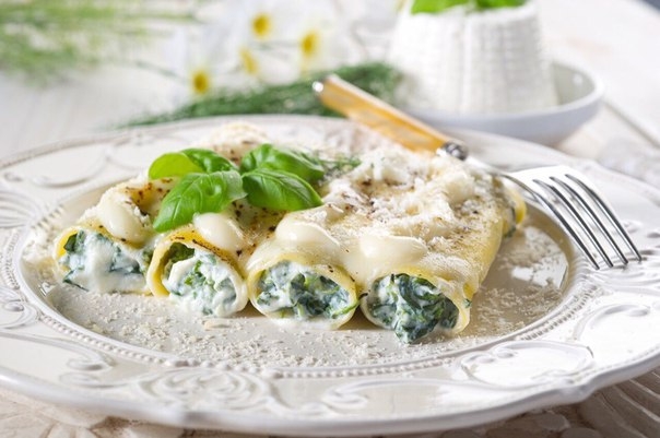 Готовим вкусный ужин каждый день: подборка рецептов с каннеллони Готовим вкусный ужин каждый день: подборка рецептов с каннеллони