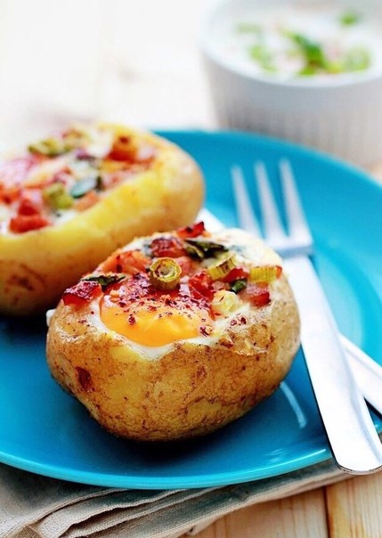 Аппетитная картошка с начинкой Аппетитная картошка с начинкой