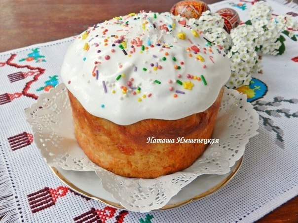 Творожный кулич. Творожный кулич.