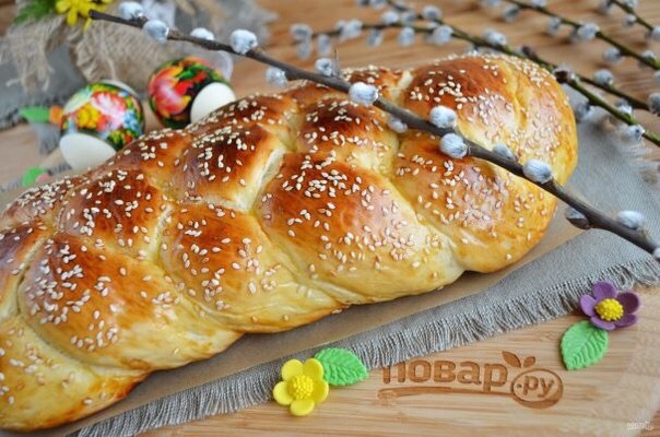 Греческий кулич на Пасху Греческий кулич на Пасху