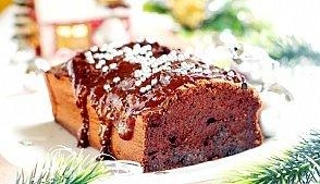Шоколадный кекс-пирог в глазури Шоколадный кекс-пирог в глазури