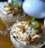 Персиковый десерт с кофейным кремом Персиковый десерт с кофейным кремом
