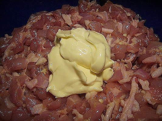 Колбаса куриная домашняя быстрого приготовления. Колбаса куриная домашняя быстрого приготовления.