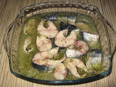 Скумбрия маринованная, по домашнему ! Скумбрия маринованная, по домашнему !
