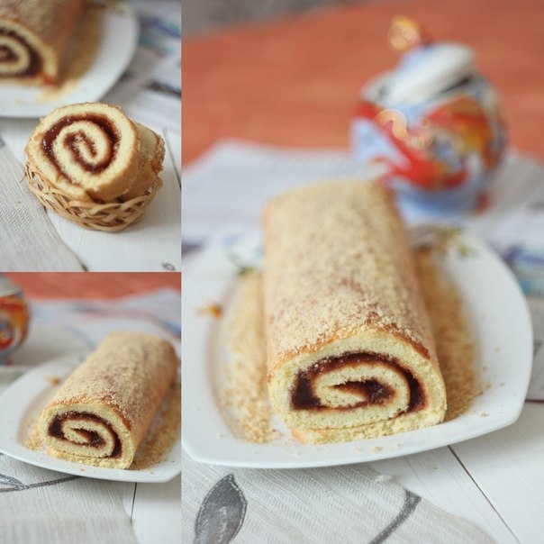 Шоколадный десерт с изюмом
