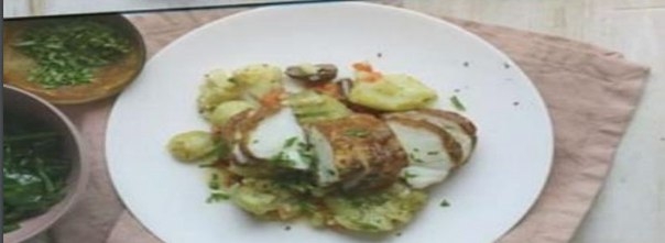 МОРСКОЙ ЧЕРТ С МОЛОДЫМ КАРТОФЕЛЕМ МОРСКОЙ ЧЕРТ С МОЛОДЫМ КАРТОФЕЛЕМ