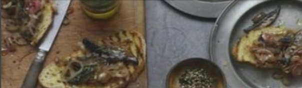 ТОСТЫ С КАРАМЕЛИЗОВАННЫМ ШАЛОТОМ И ГРИБАМИ ТОСТЫ С КАРАМЕЛИЗОВАННЫМ ШАЛОТОМ И ГРИБАМИ