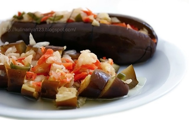 Квашеные баклажаны с капустой Квашеные баклажаны с капустой