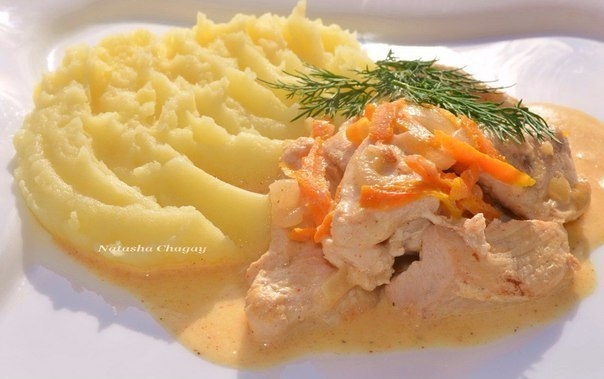 КУРИНОЕ ФИЛЕ В СОУСЕ КУРИНОЕ ФИЛЕ В СОУСЕ