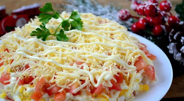 ВКУСНЕЙШИЙ САЛАТ С КРАБОВЫМИ ПАЛОЧКАМИ ВКУСНЕЙШИЙ САЛАТ С КРАБОВЫМИ ПАЛОЧКАМИ