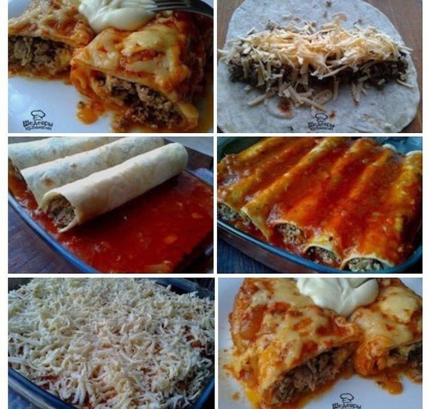 ЭНЧИЛАДАС - ПРОСТО И ВКУСНО ЭНЧИЛАДАС - ПРОСТО И ВКУСНО
