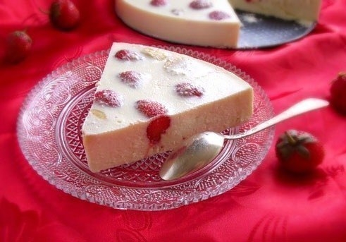 Творожно-фруктовый десерт (вкусно и легко).