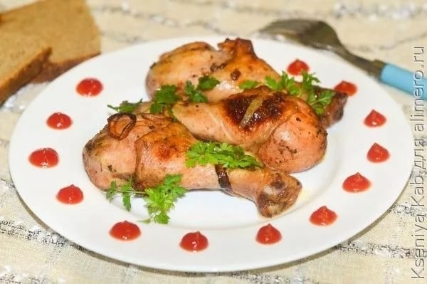 Куриные ножки в мультиварке. Куриные ножки в мультиварке.