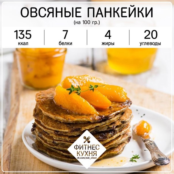 Низкокалорийные овсяные панкейки! Низкокалорийные овсяные панкейки!