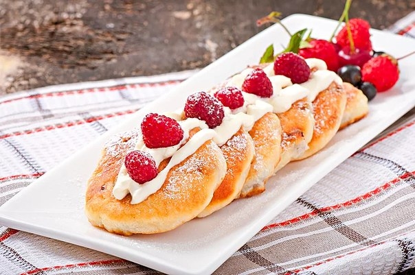 Нежнейшие сырники без муки в духовке.