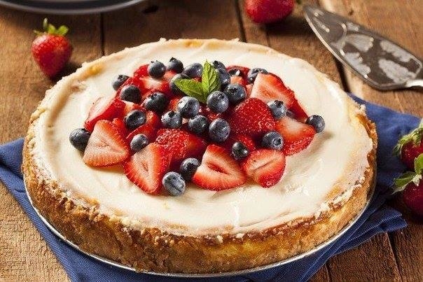 Лимонный чизкейк с медом Лимонный чизкейк с медом
