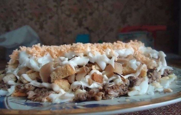 "Салат со шпротами" "Салат со шпротами"