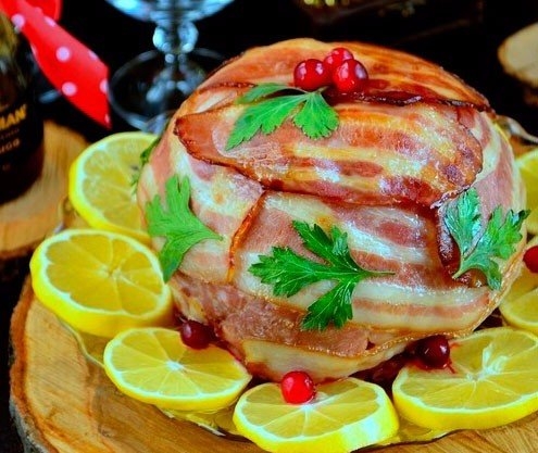 Мясная «бомба» с беконом