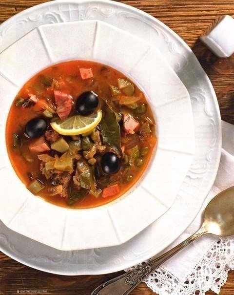ТОР - 6 Рецептов отменных мясных солянок ТОР - 6 Рецептов отменных мясных солянок