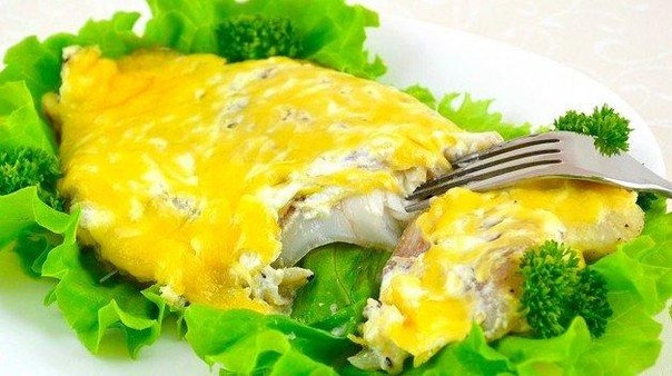 Рыба, запеченная с сыром Рыба, запеченная с сыром