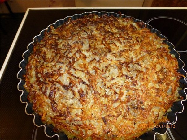 Картофельно-мясная запеканка. Картофельно-мясная запеканка.