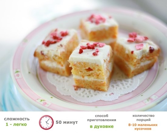 Морковный торт для детского праздника Морковный торт для детского праздника