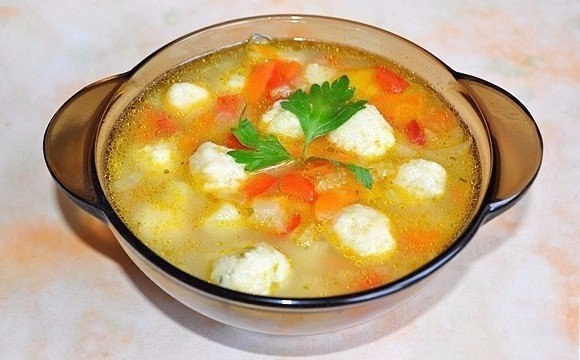 ОЧЕНЬ ВКУСНЫЙ ОВОЩНОЙ СУП С СЫРНЫМИ КЛЕЦКАМИ-ШАРИКАМИ